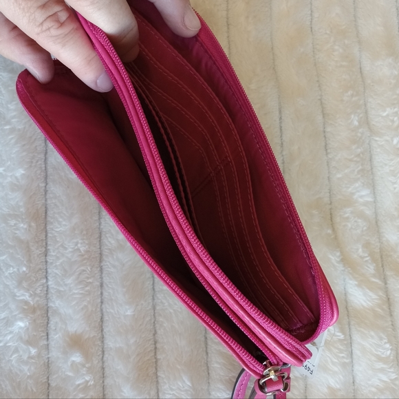 Coach Colorblock Leather Wallet - Picture 3 of 4